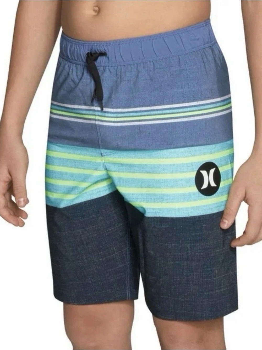 Hurley Boy's Size 3-4 Quick Dry 4 Way Stretch Back Pocket Swim Shorts